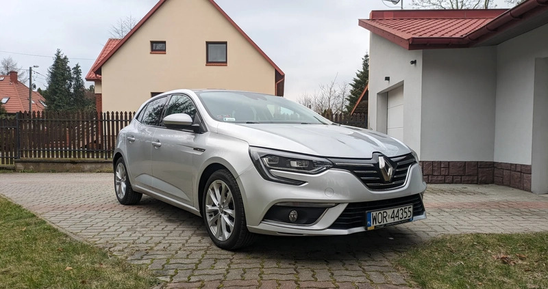 Renault Megane cena 55000 przebieg: 91800, rok produkcji 2016 z Łosice małe 191